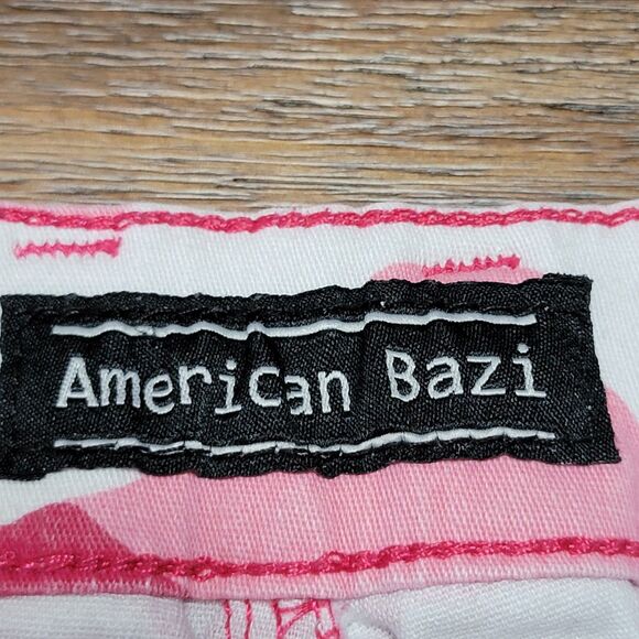 American Bazi Pink Camo Cargo Pants - Size Large - Picture 6 of 7